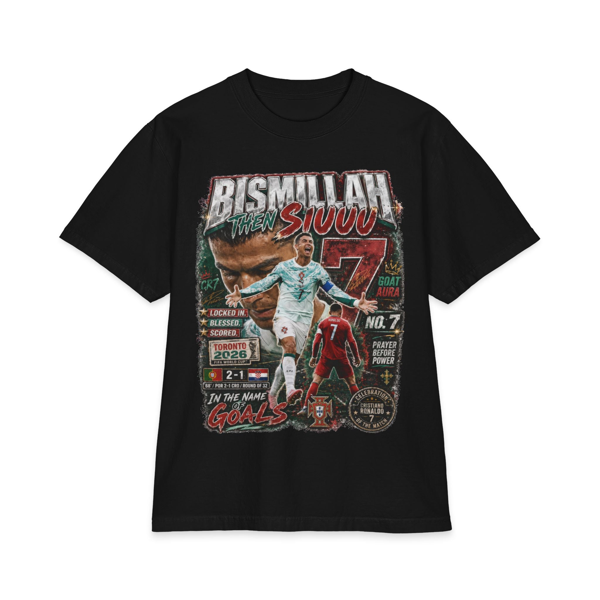 CR7 Bismillah Siuuu Heavyweight Tee