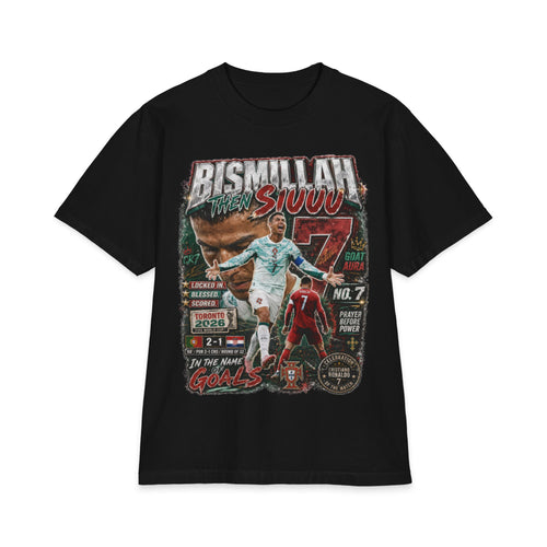 CR7 Bismillah Siuuu Heavyweight Tee